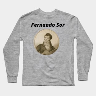 Fernando Sor Long Sleeve T-Shirt